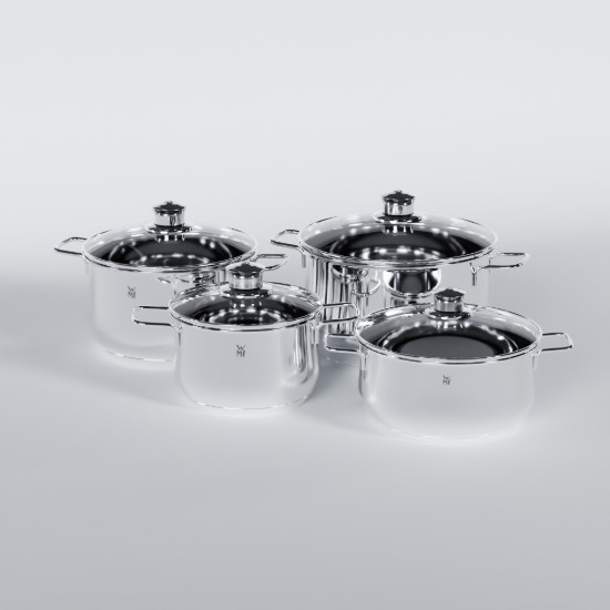 WMF "Diadem Plus" 8 darabos főző edénykészlet