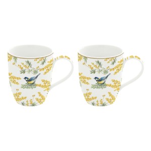 2 db porcelán bögre készlet, 350 ml, "Mimosa" - Nuova R2S